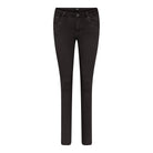 MAPP PATTI ZIP TWILL JEANS DENIM/TWILL 129 CHOCOLATE
