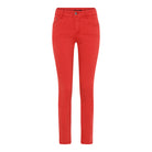 MAPP PATTI ZIP TWILL JEANS DENIM/TWILL 337 RED