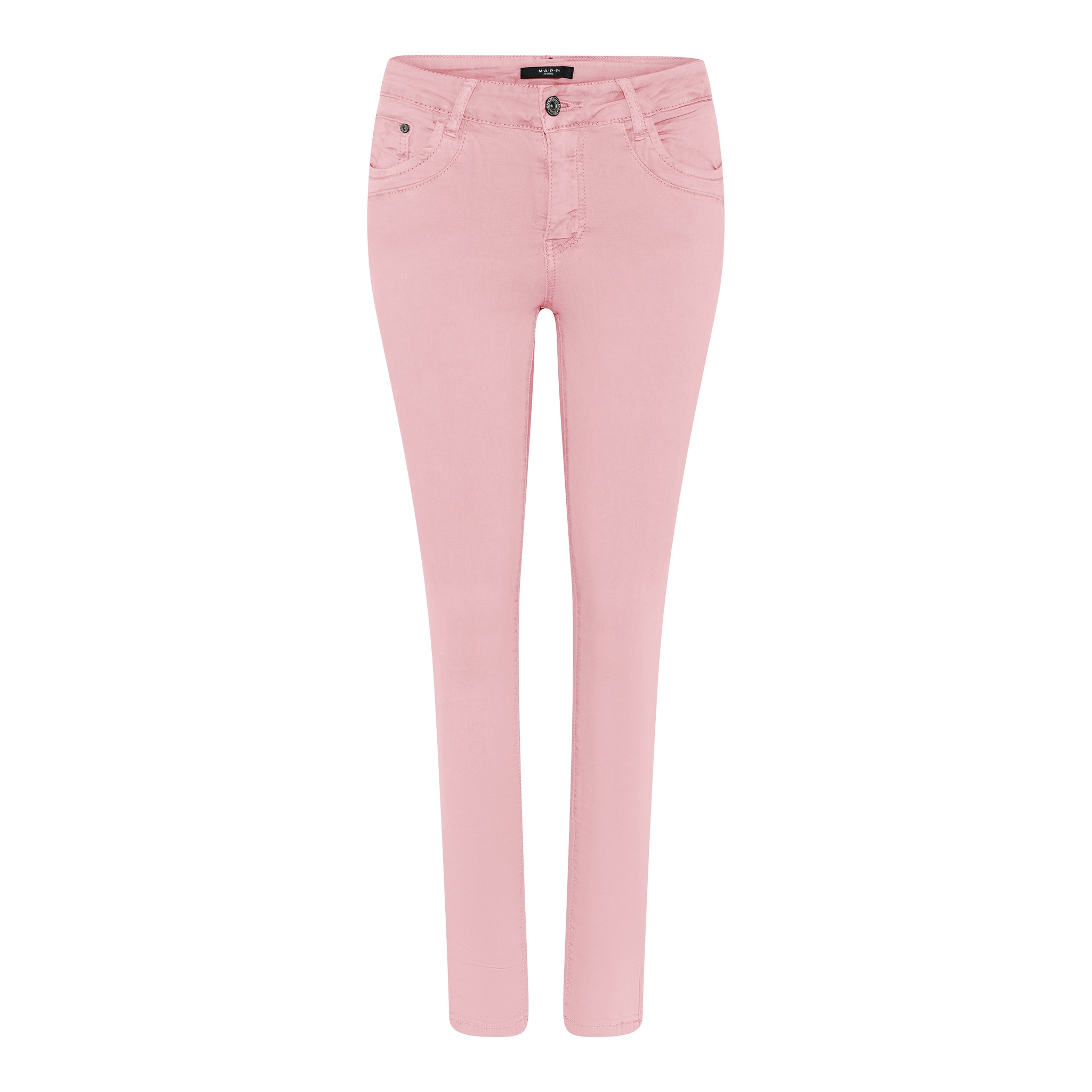 MAPP PATTI ZIP TWILL JEANS DENIM/TWILL 385 BRIGHT ROSE