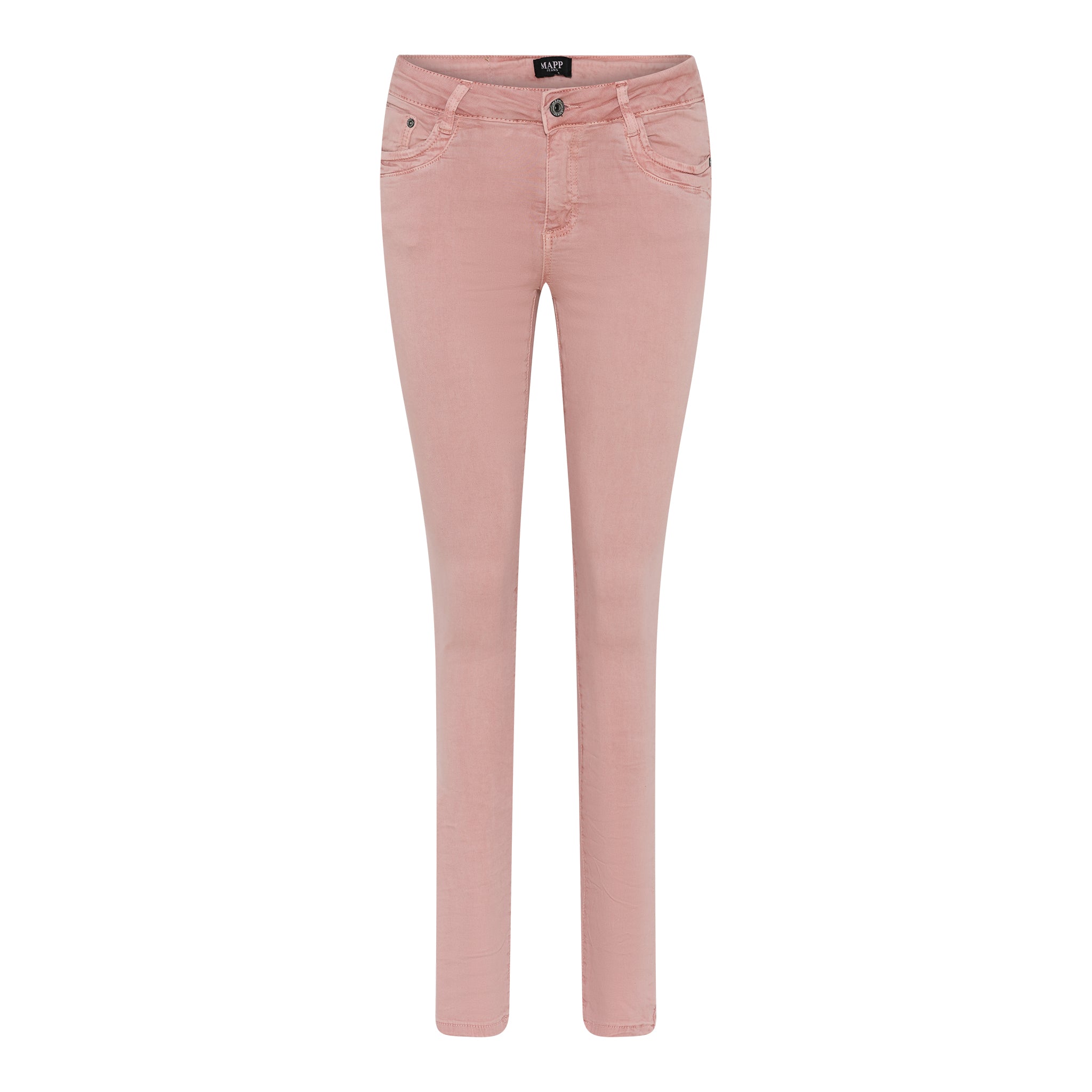 MAPP PATTI ZIP TWILL JEANS DENIM/TWILL 395 DUSTY ROSE
