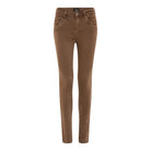 MAPP PATTI ZIP TWILL JEANS DENIM/TWILL 614 MOCHA
