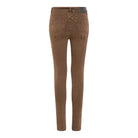 MAPP PATTI ZIP TWILL JEANS DENIM/TWILL 614 MOCHA