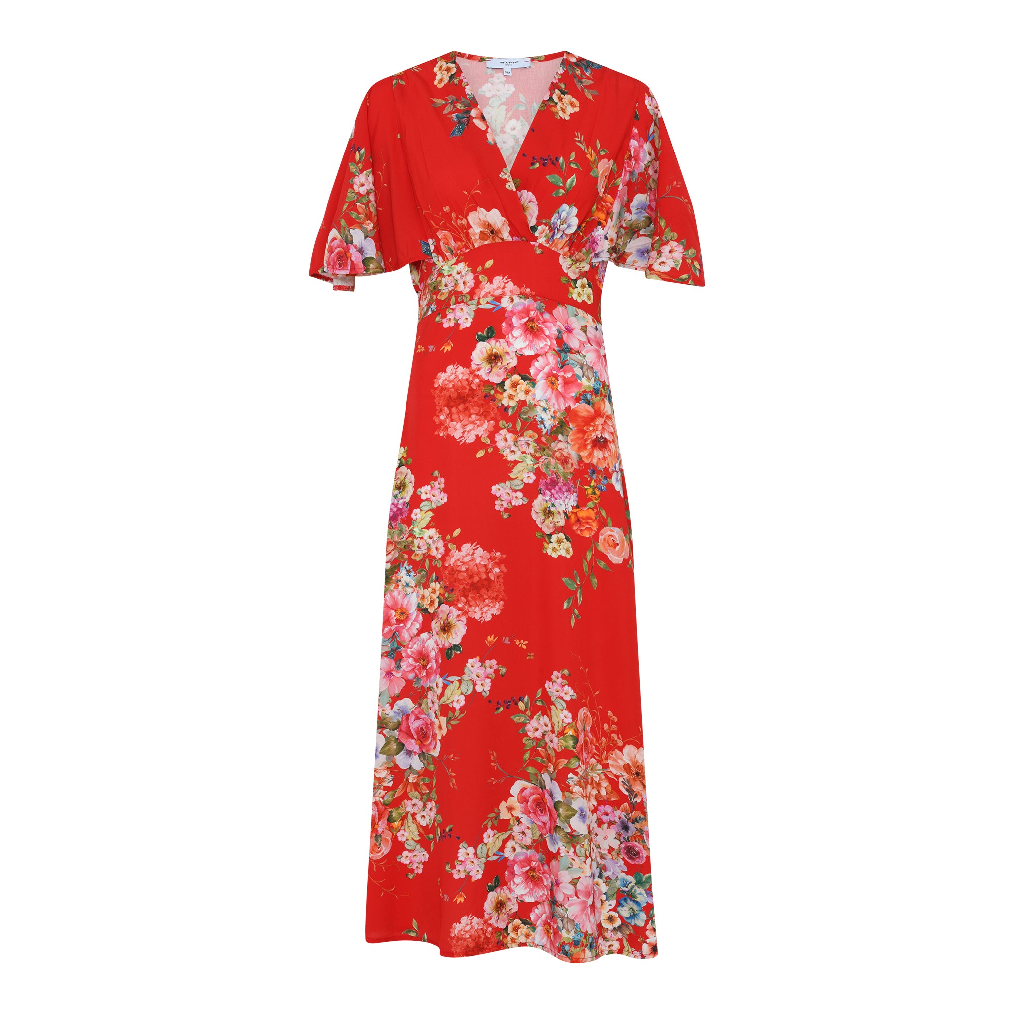 MAPP PERNILLE ROSE LONG DRESS DRESS/JUMPSUIT 337 RED