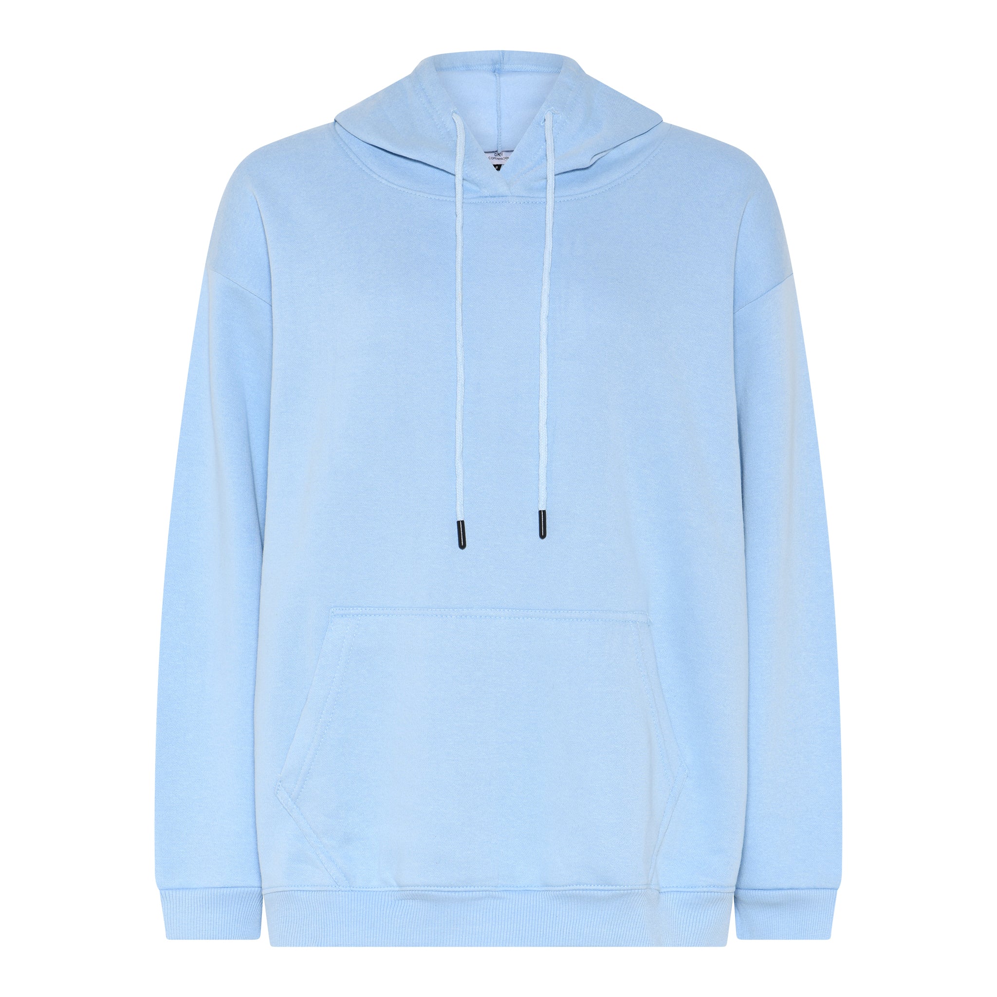 DNYcph PLUS SIZE BETH HOOD BLOUSE SWEATS/VELOUR 109 SKY BLUE