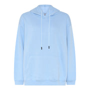 DNYcph PLUS SIZE BETH HOOD BLOUSE SWEATS/VELOUR 109 SKY BLUE