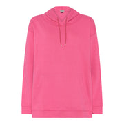 DNYcph PLUS SIZE BETH HOOD BLOUSE SWEATS/VELOUR 385 BRIGHT ROSE