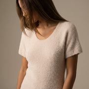 MAPP PLYS V-NECK KNIT KNITWEAR 20 OFF WHITE
