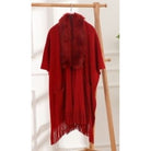 M JEANS PONCHO FAUX FUR OUTERWEAR