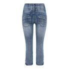 MAPP PRETTY PIRATE DENIM PANTS 3/4 919699 BENNETON LIGHT BLUE