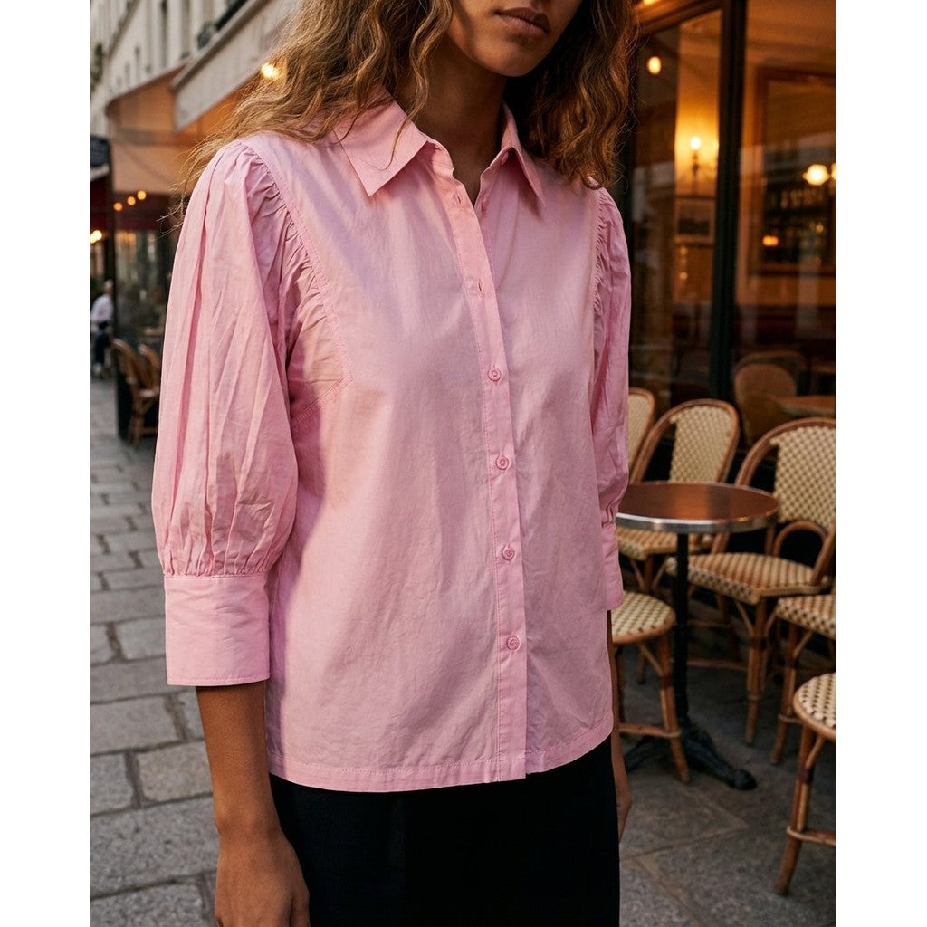 MARC LAUGE PUFF POP SHIRT BLOUSE/SHIRT 303 BABY ROSE