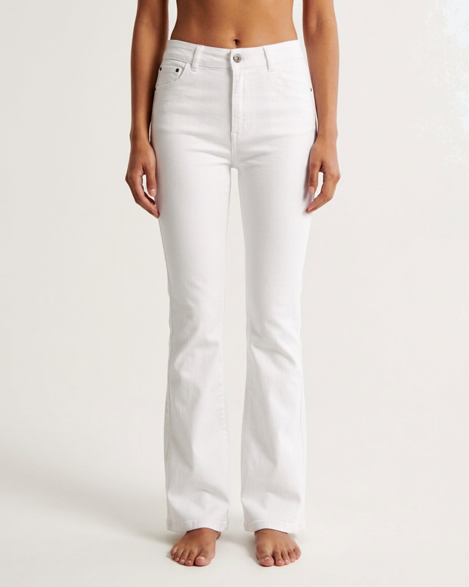 MAPP Patti Bootcut Twill Jeans DENIM/TWILL 10 WHITE