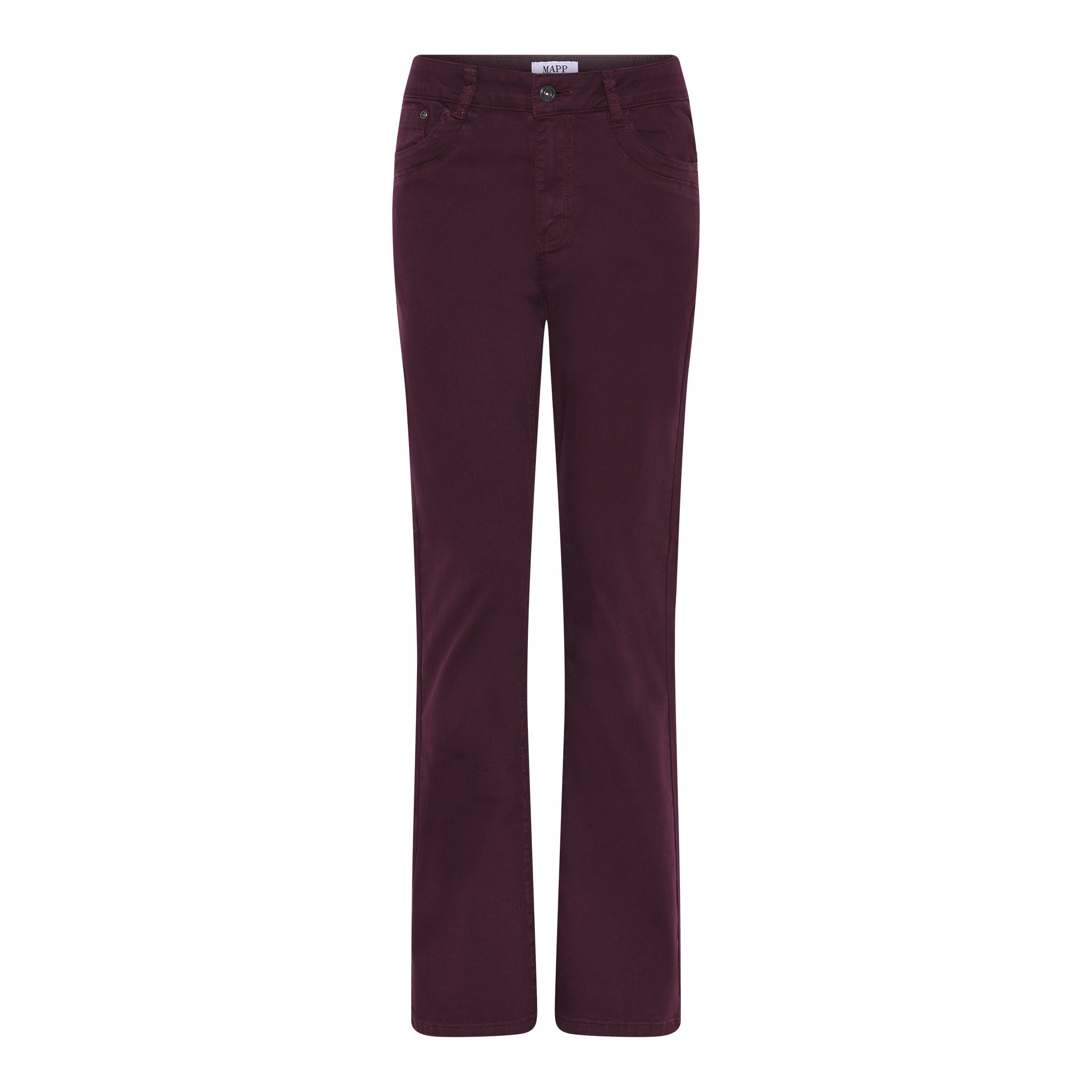 MAPP Patti Bootcut Twill Jeans DENIM/TWILL 400 BORDEAUX