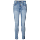 MAPP Patti Button Denim Jeans DENIM/TWILL 909699 LT. BLUE USED