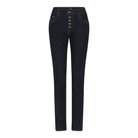 MAPP Patti Button Denim Jeans DENIM/TWILL 98 DARK BLUE