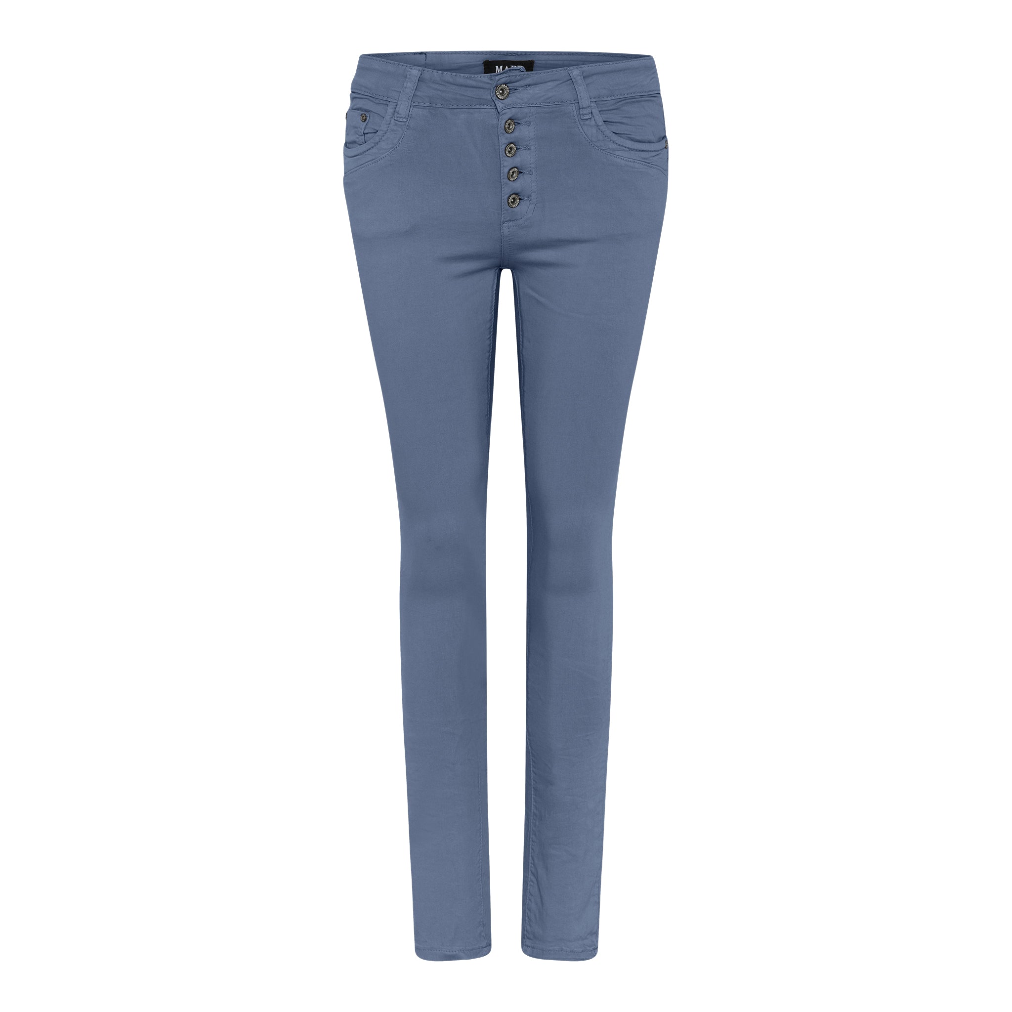 MAPP Patti Button Twill Jeans DENIM/TWILL 108 JEANS BLUE