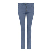 MAPP Patti Button Twill Jeans DENIM/TWILL 108 JEANS BLUE