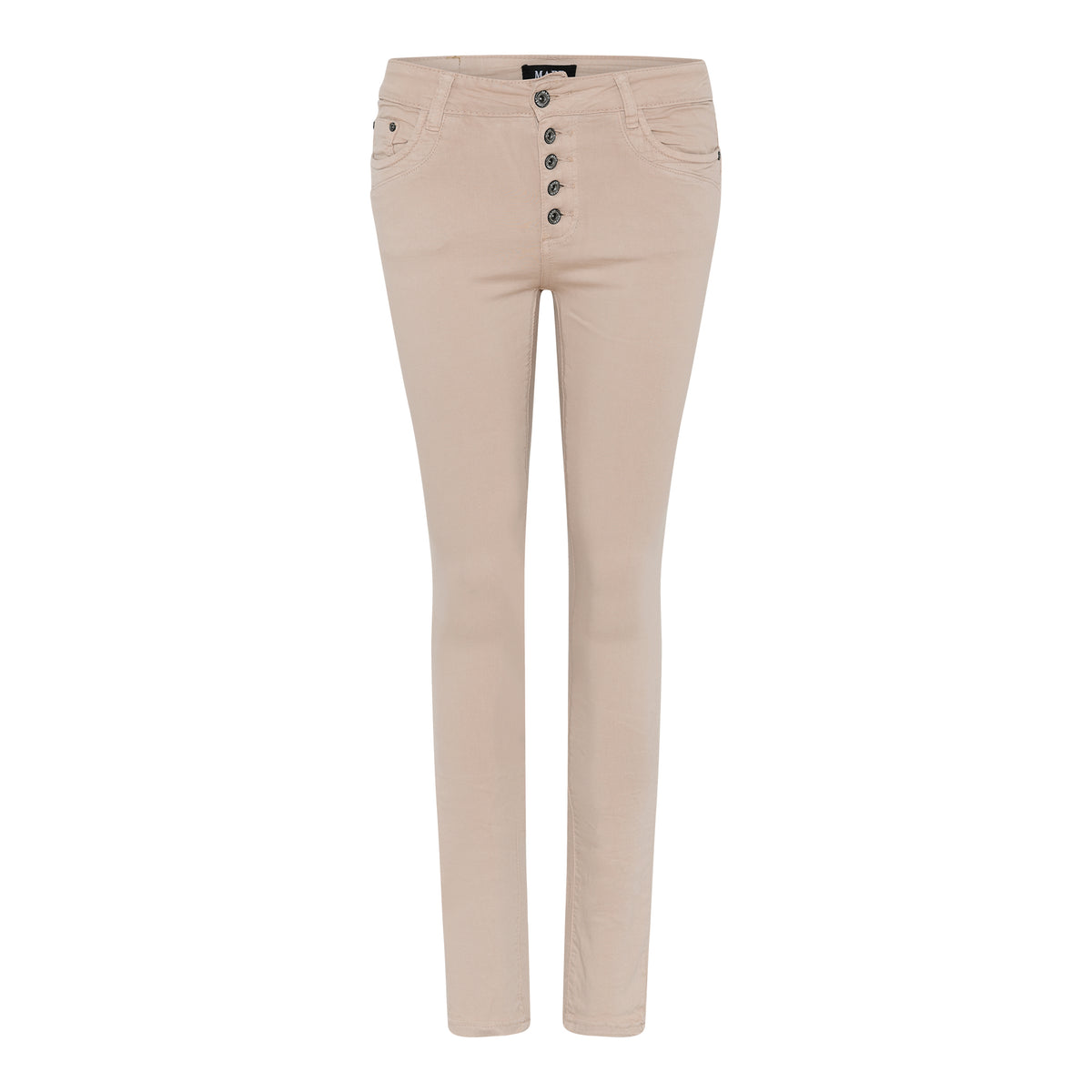 MAPP Patti Button Twill Jeans DENIM/TWILL 27 SAND