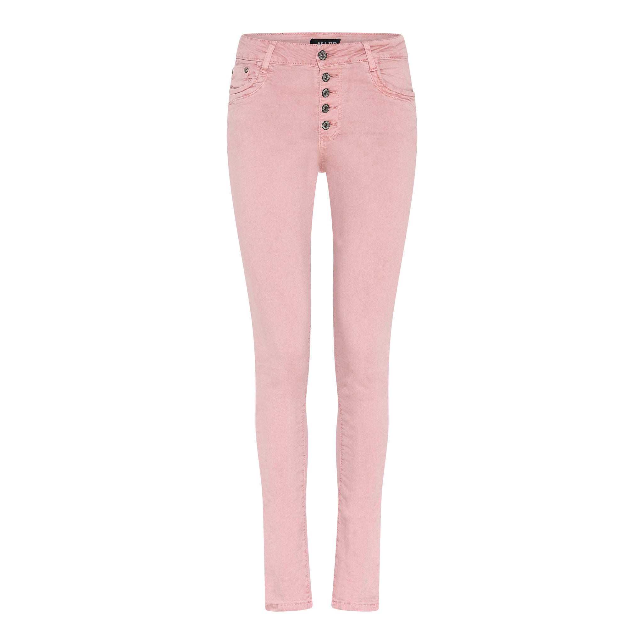 MAPP Patti Button Twill Jeans DENIM/TWILL 395 DUSTY ROSE