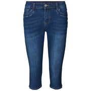 MAPP Patti Denim Pirate PANTS 3/4 939699 CLASSIC BLUE USED