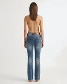 MAPP Patti Jones High Waist Bootcut Jeans | Mapp DENIM/TWILL 9196 LIGHT BLUE USED