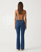 MAPP Patti Jones High Waist Bootcut Jeans | Mapp DENIM/TWILL 96 DARK BLUE DENIM