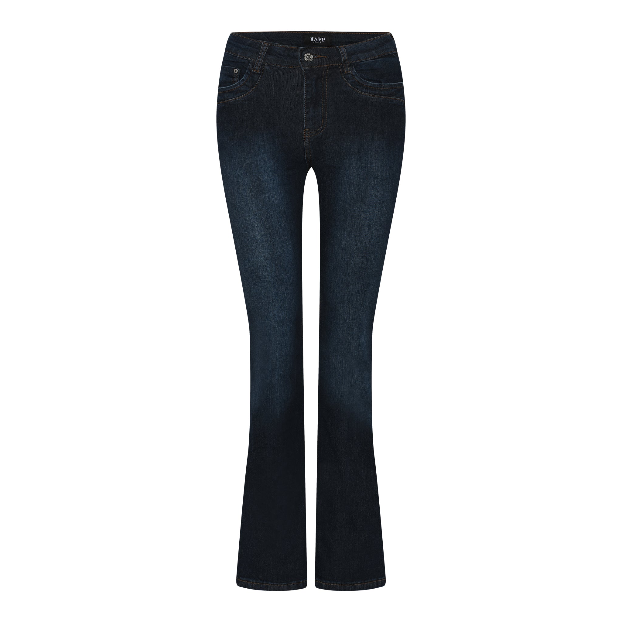 MAPP Patti Jones High Waist Bootcut Jeans | Mapp DENIM/TWILL 98 DARK BLUE