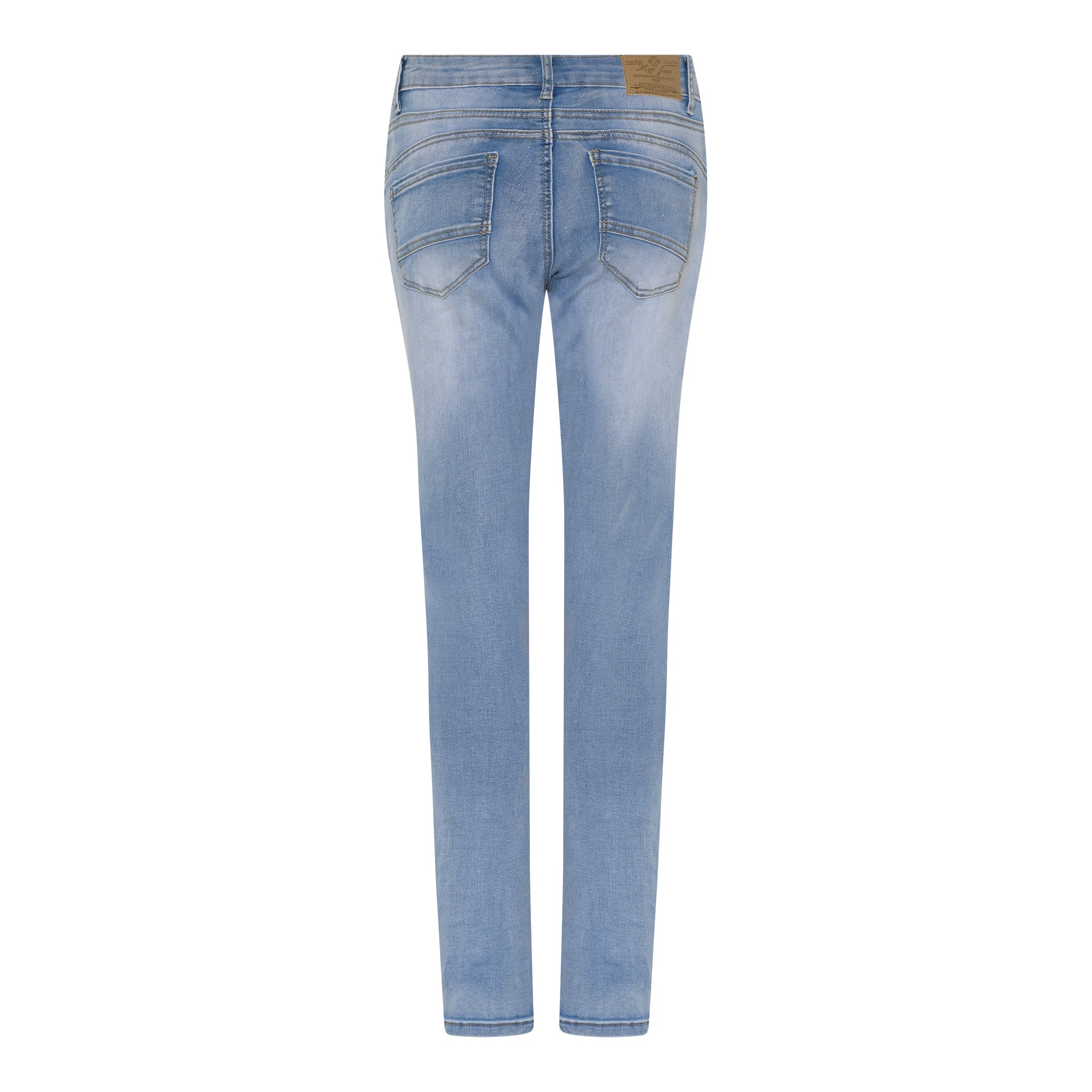 MAPP Patti Mid Waist Slim Fit Jeans | Marc Lauge DENIM/TWILL 909699 LT. BLUE USED
