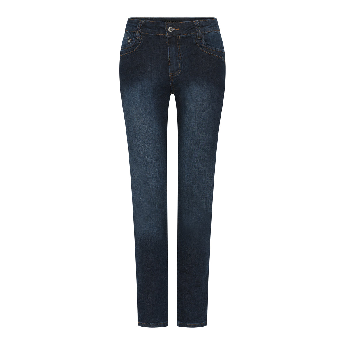 MAPP Patti Mid Waist Slim Fit Jeans | Marc Lauge DENIM/TWILL 989699 HI-TECH USED DARK BLUE