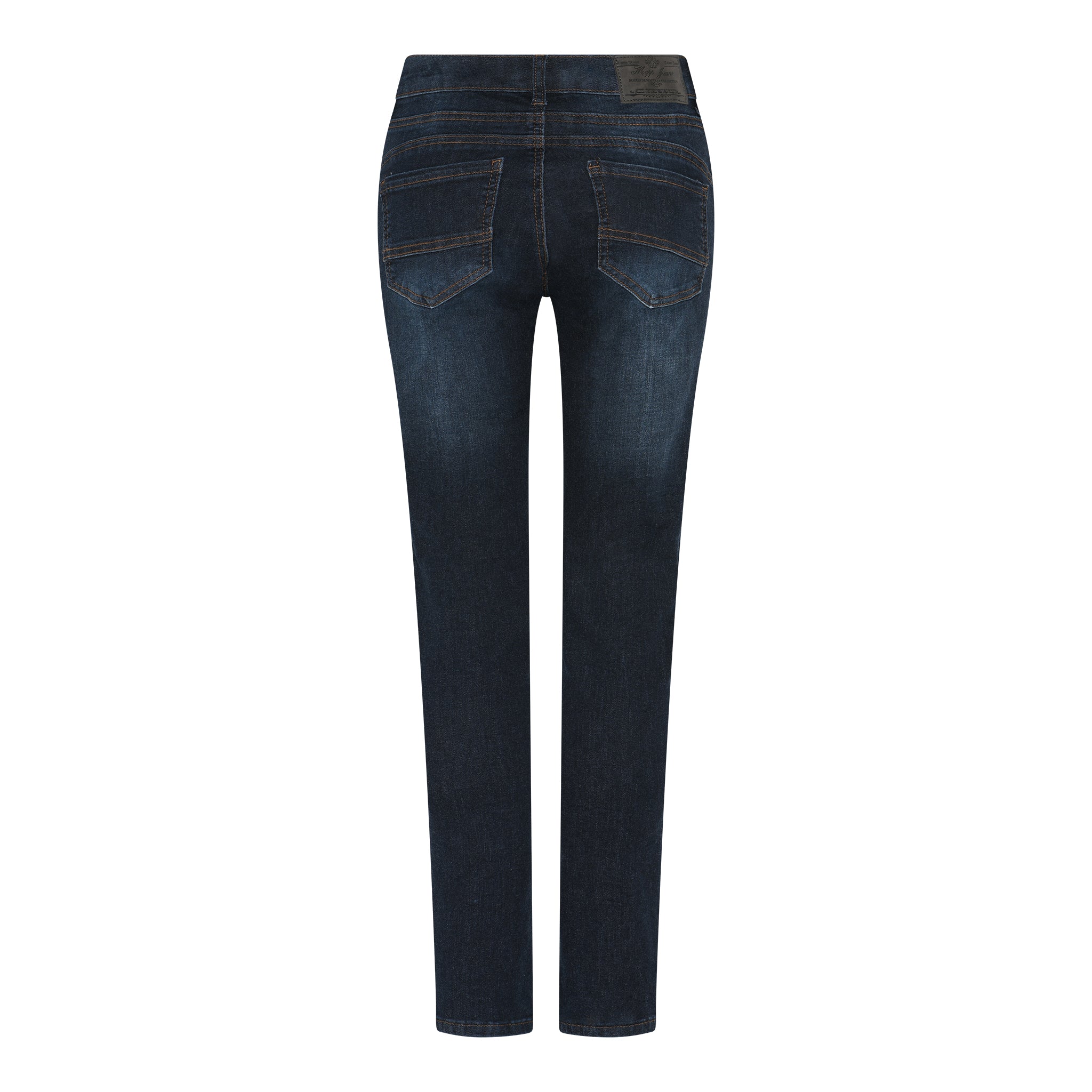 MAPP Patti Mid Waist Slim Fit Jeans | Marc Lauge DENIM/TWILL 989699 HI-TECH USED DARK BLUE