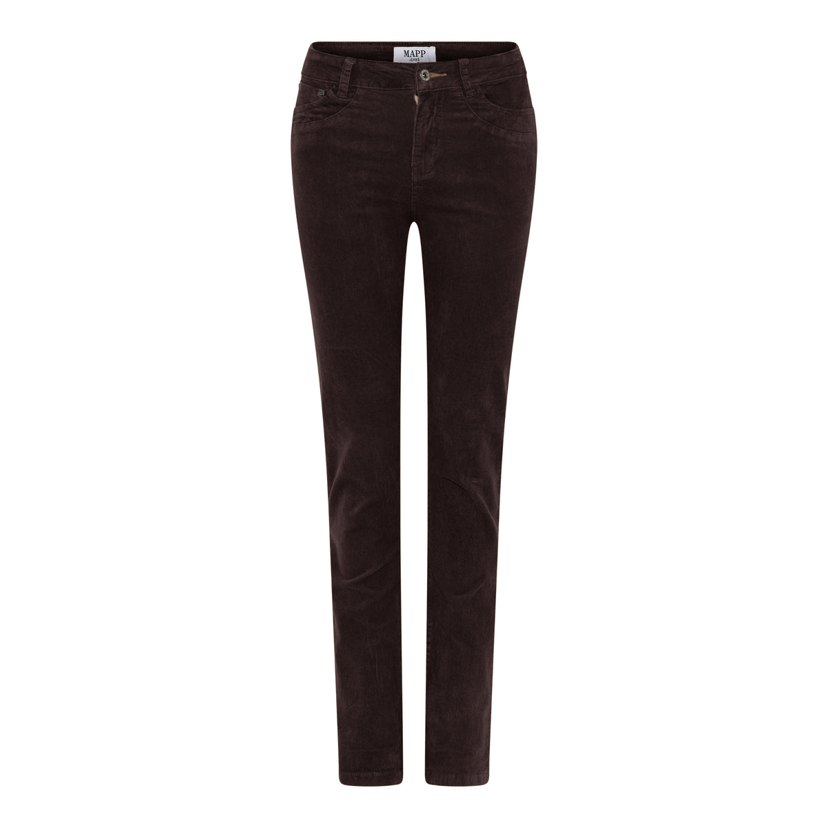 MAPP Patti Straight Baby Corduroy Jeans CORD/FLØJL 129 CHOCOLATE