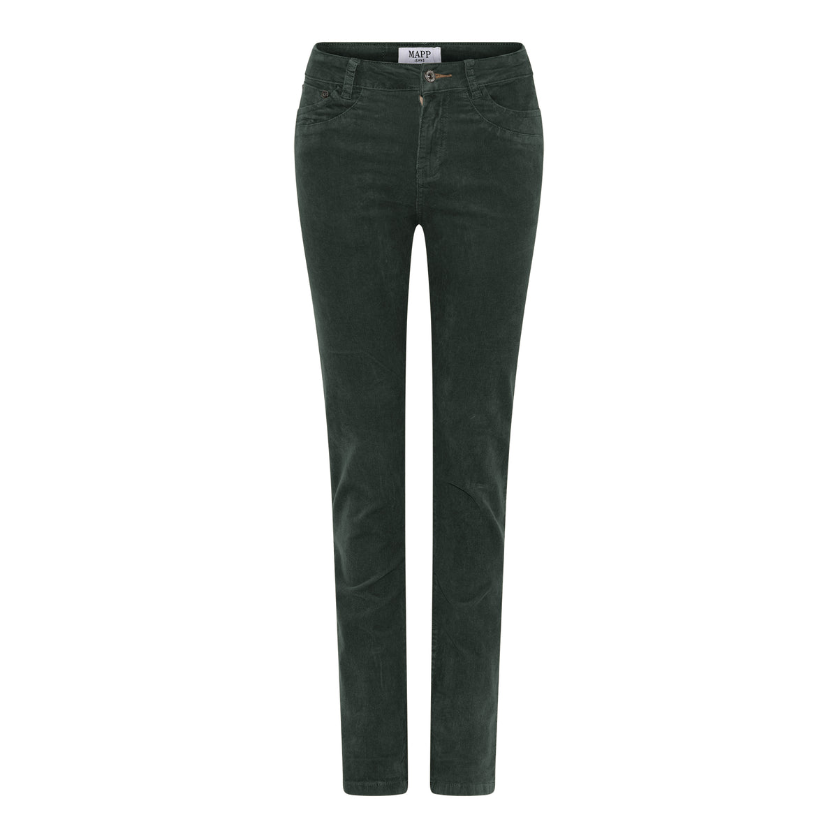 MAPP Patti Straight Baby Corduroy Jeans CORD/FLØJL 546 BOTTLE GREEN