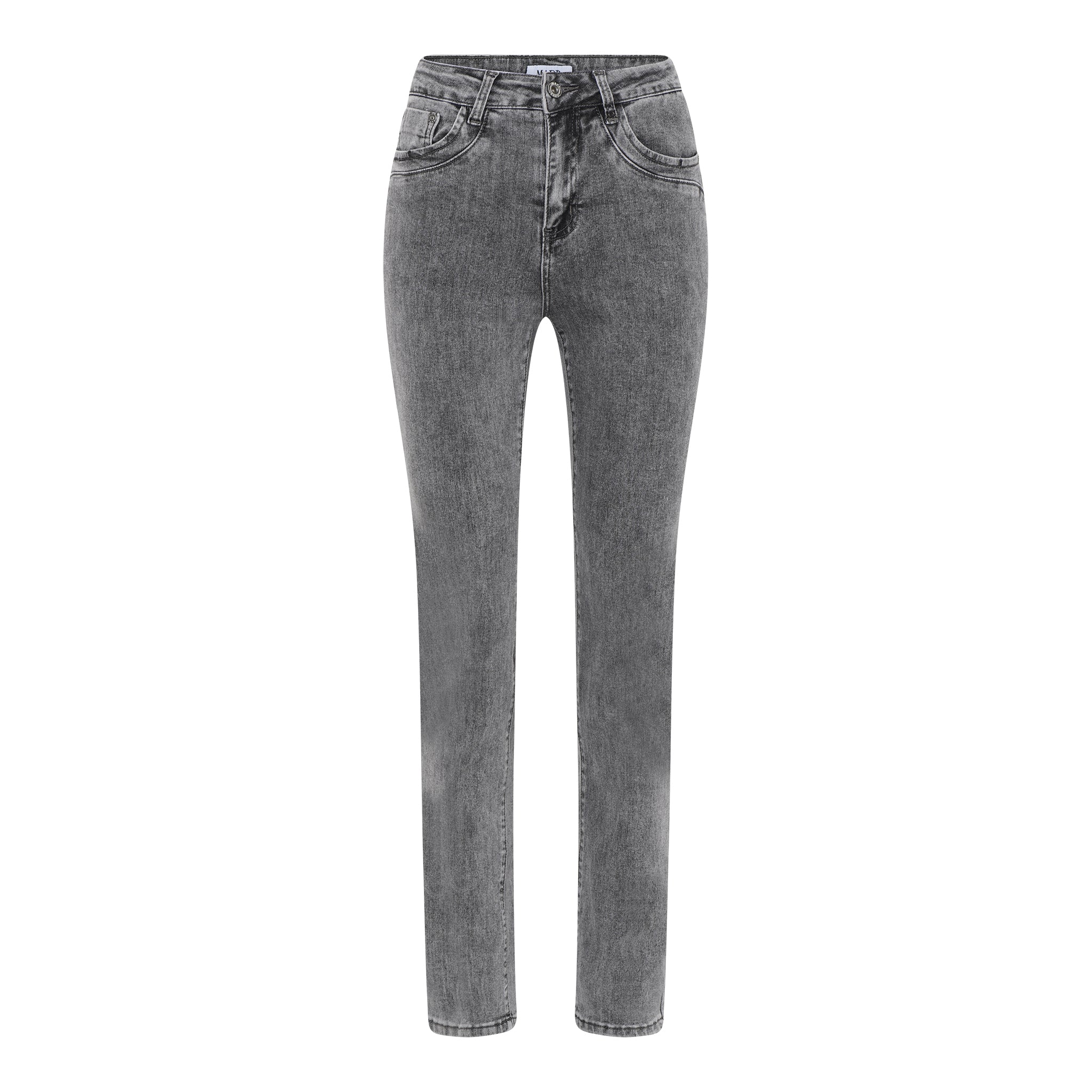 MAPP Patti Straight Leg Denim Jeans DENIM/TWILL 579699 GREY USED DENIM