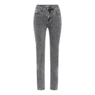 MAPP Patti Straight Leg Denim Jeans DENIM/TWILL 579699 GREY USED DENIM