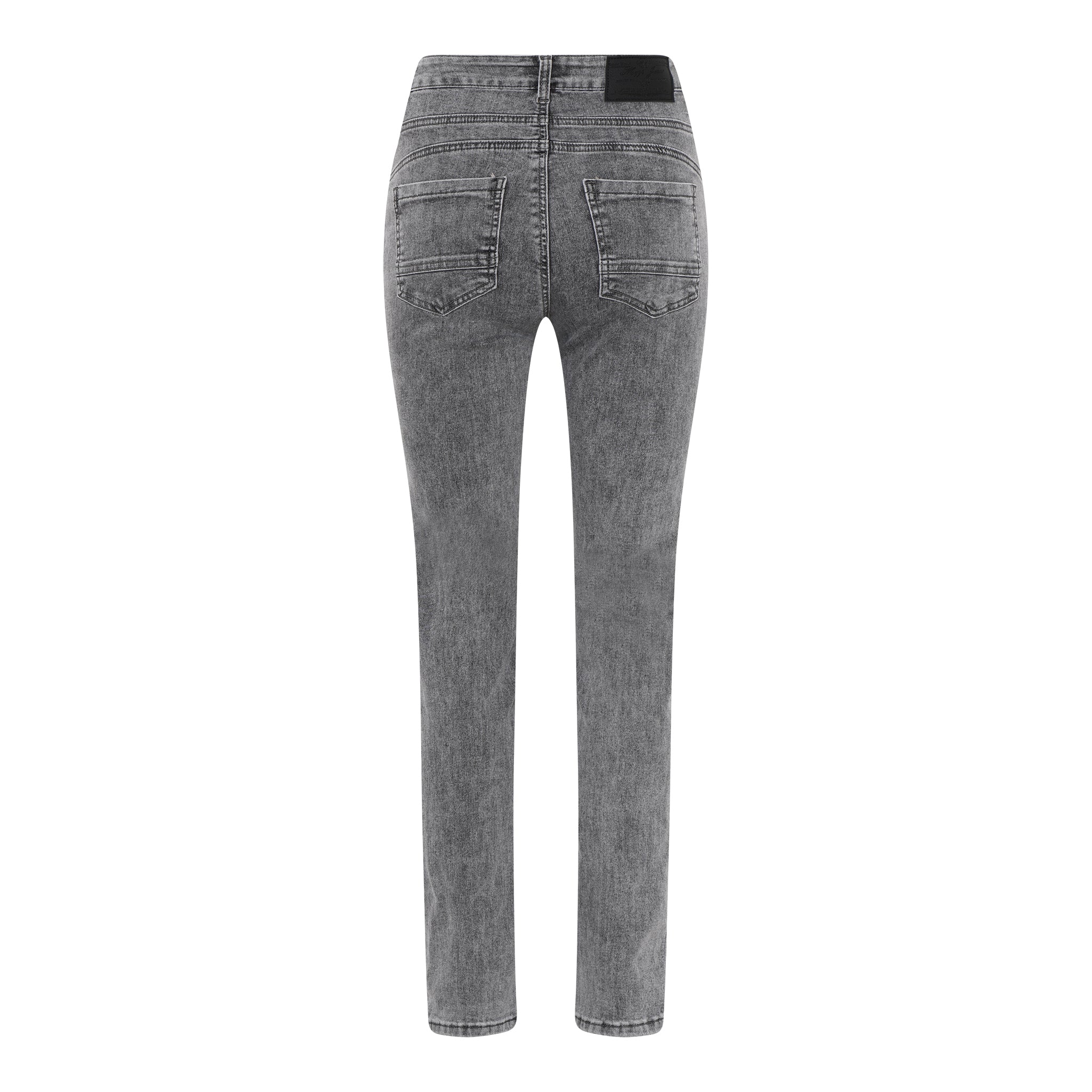 MAPP Patti Straight Leg Denim Jeans DENIM/TWILL 579699 GREY USED DENIM
