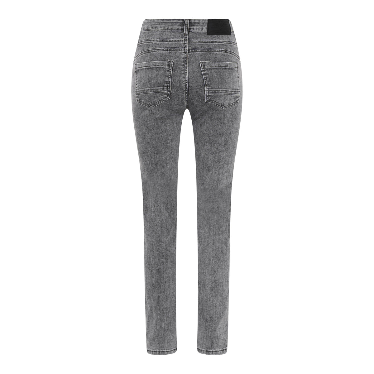 MAPP Patti Straight Leg Denim Jeans DENIM/TWILL 579699 GREY USED DENIM