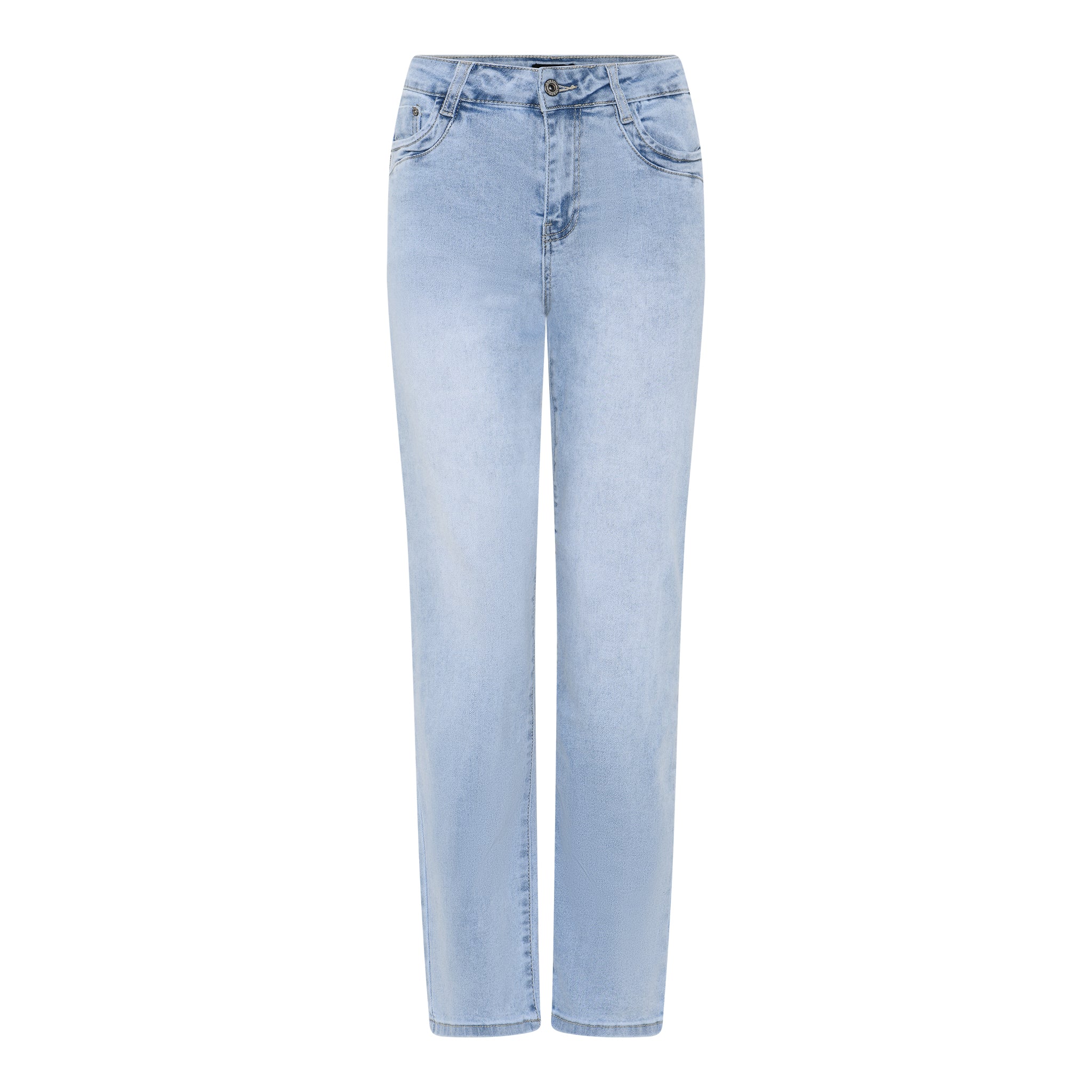 MAPP Patti Straight Leg Denim Jeans DENIM/TWILL 8996 LIGHT BLUE USED