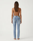 MAPP Patti Straight Leg Denim Jeans DENIM/TWILL 909699 LT. BLUE USED