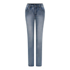 MAPP Patti Straight Leg Denim Jeans DENIM/TWILL 9196 LIGHT BLUE USED