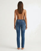 MAPP Patti Straight Leg Denim Jeans DENIM/TWILL 939699 CLASSIC BLUE USED