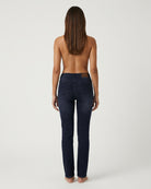 MAPP Patti Straight Leg Denim Jeans DENIM/TWILL 969699 DARK BLUE USED