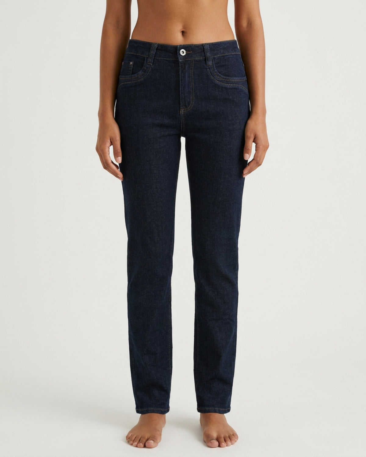 MAPP Patti Straight Leg Denim Jeans DENIM/TWILL 98 DARK BLUE