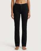 MAPP Patti Straight Twill Jeans DENIM/TWILL 80 BLACK