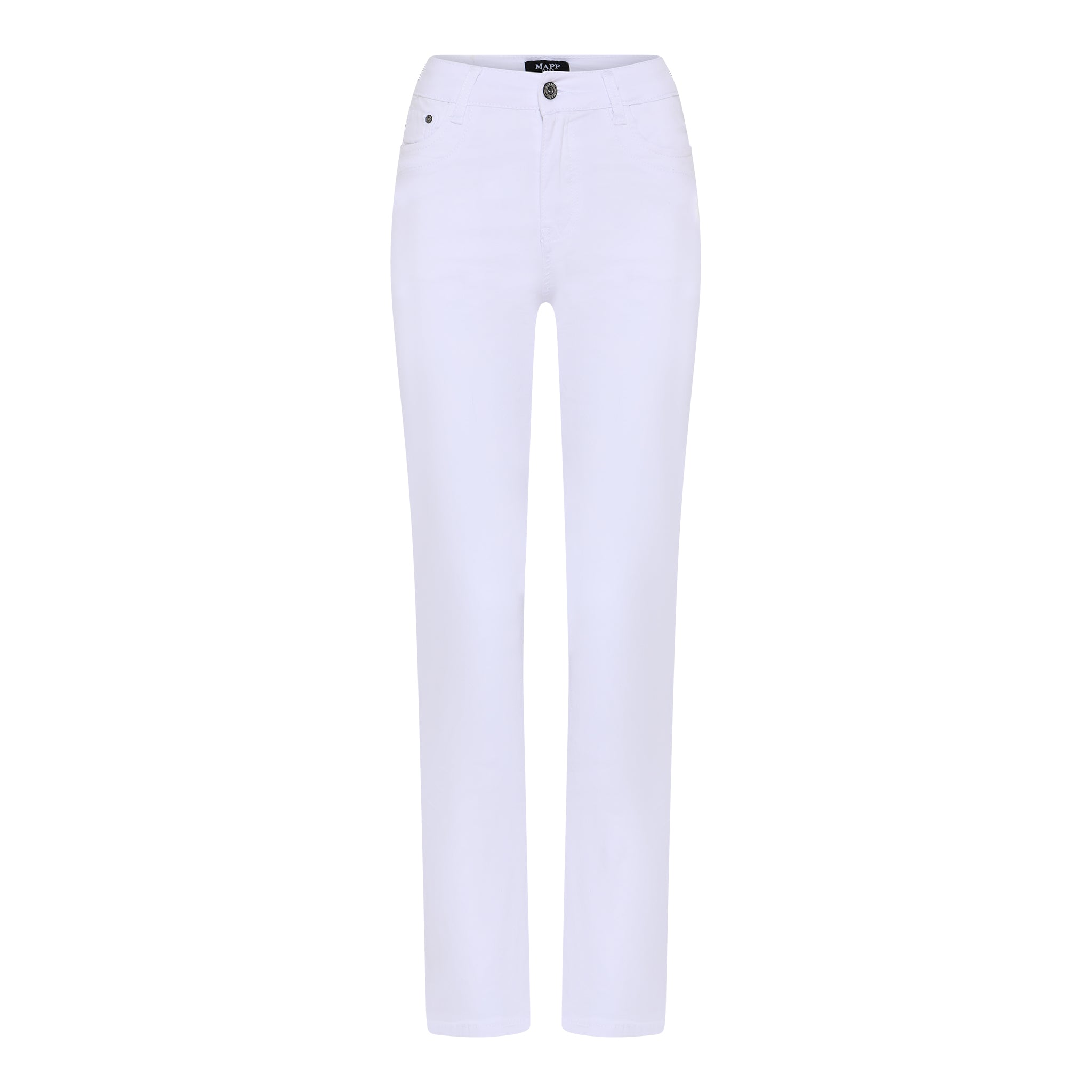 MAPP Patti Straight Twill Jeans DENIM/TWILL 10 WHITE