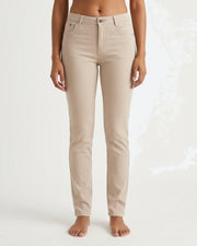 MAPP Patti Straight Twill Jeans DENIM/TWILL 27 SAND