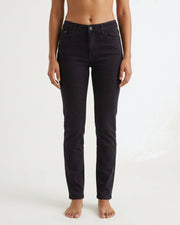 MAPP Patti Straight Twill Jeans DENIM/TWILL 129 CHOCOLATE