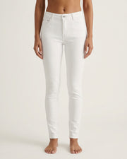 MAPP Patti Zip Twill Jeans DENIM/TWILL 10 WHITE