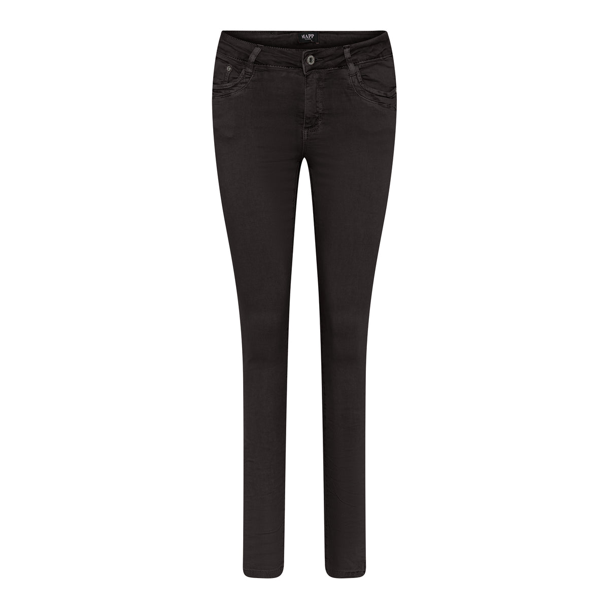MAPP Patti Zip Twill Jeans DENIM/TWILL 129 CHOCOLATE