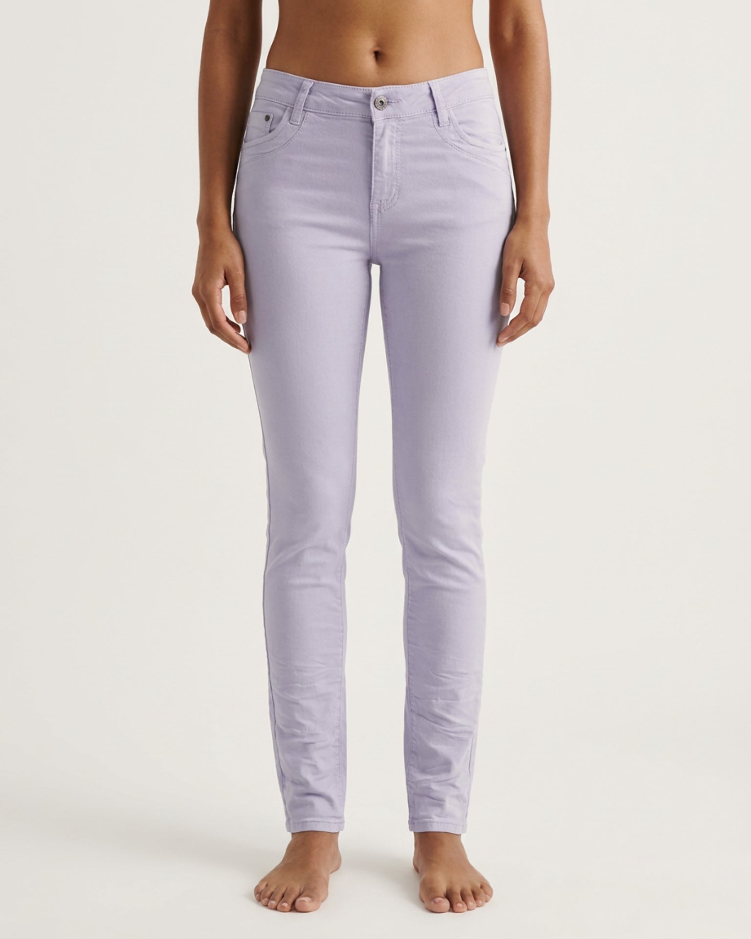 MAPP Patti Zip Twill Jeans DENIM/TWILL 286 LAVENDER