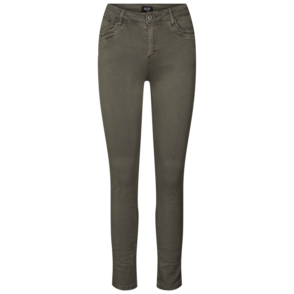 MAPP Patti Zip Twill Jeans DENIM/TWILL 645 SALVIE