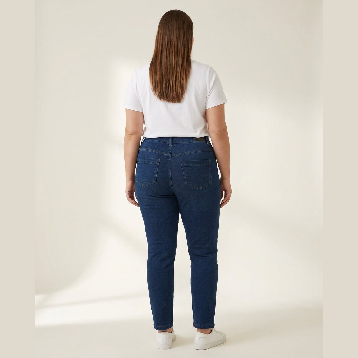 DNYcph Plus Size Emilia Jeans DENIM/TWILL 9696 BLUE DENIM USED